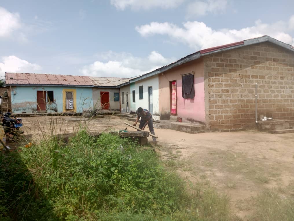 1 Plot of Land with Old Structure For Sale at Amasaman Dobro 