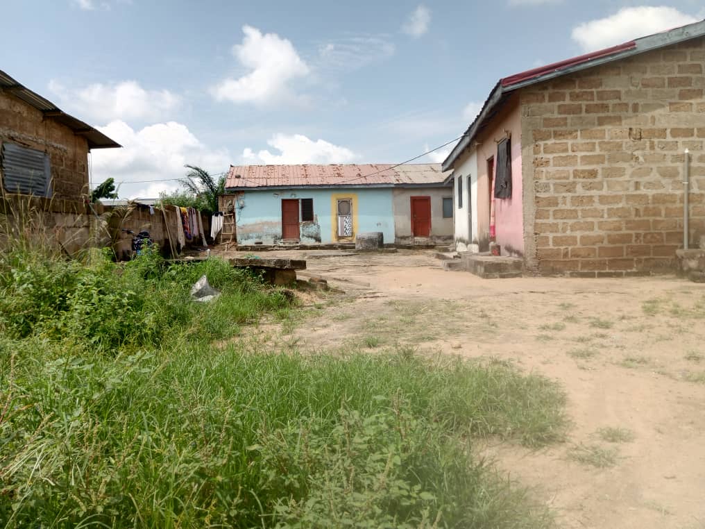 1 Plot of Land with Old Structure For Sale at Amasaman Dobro 