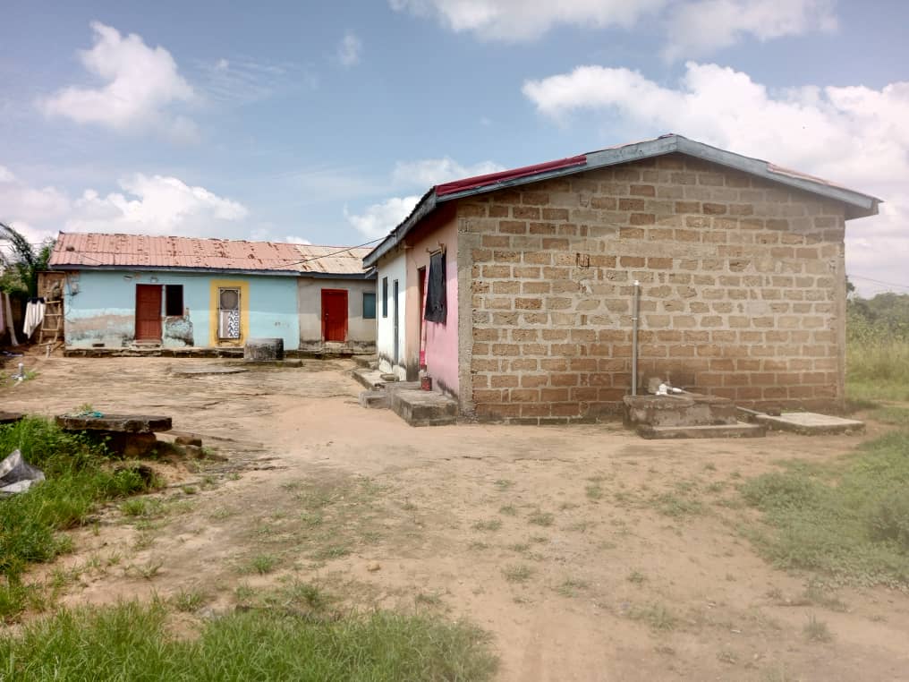 1 Plot of Land with Old Structure For Sale at Amasaman Dobro 