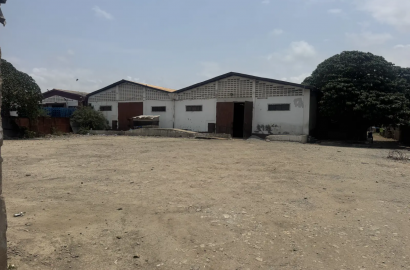 1,300 SQM Warehouse For Rent at Dzorwulu