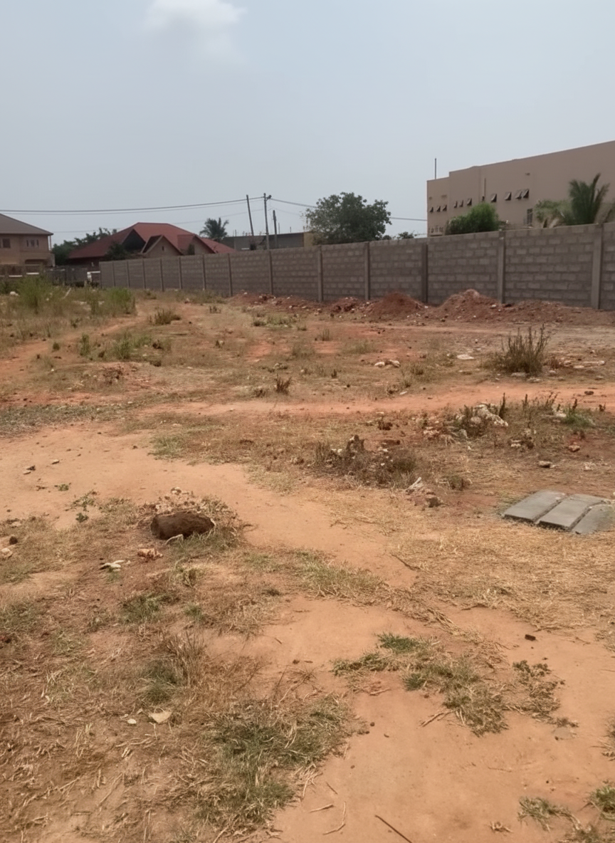 Prime Roadside Commercial Land For Sale at Tema Community 25