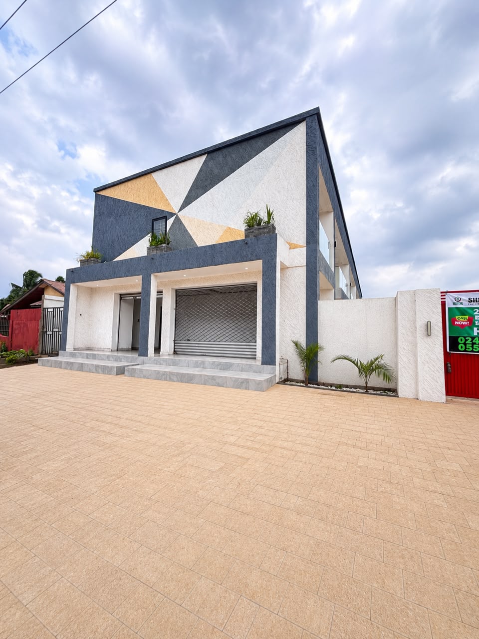 Two (2) Bedroom Townhouse For Rent in a Gated Community at Pokuase Festus Junction
