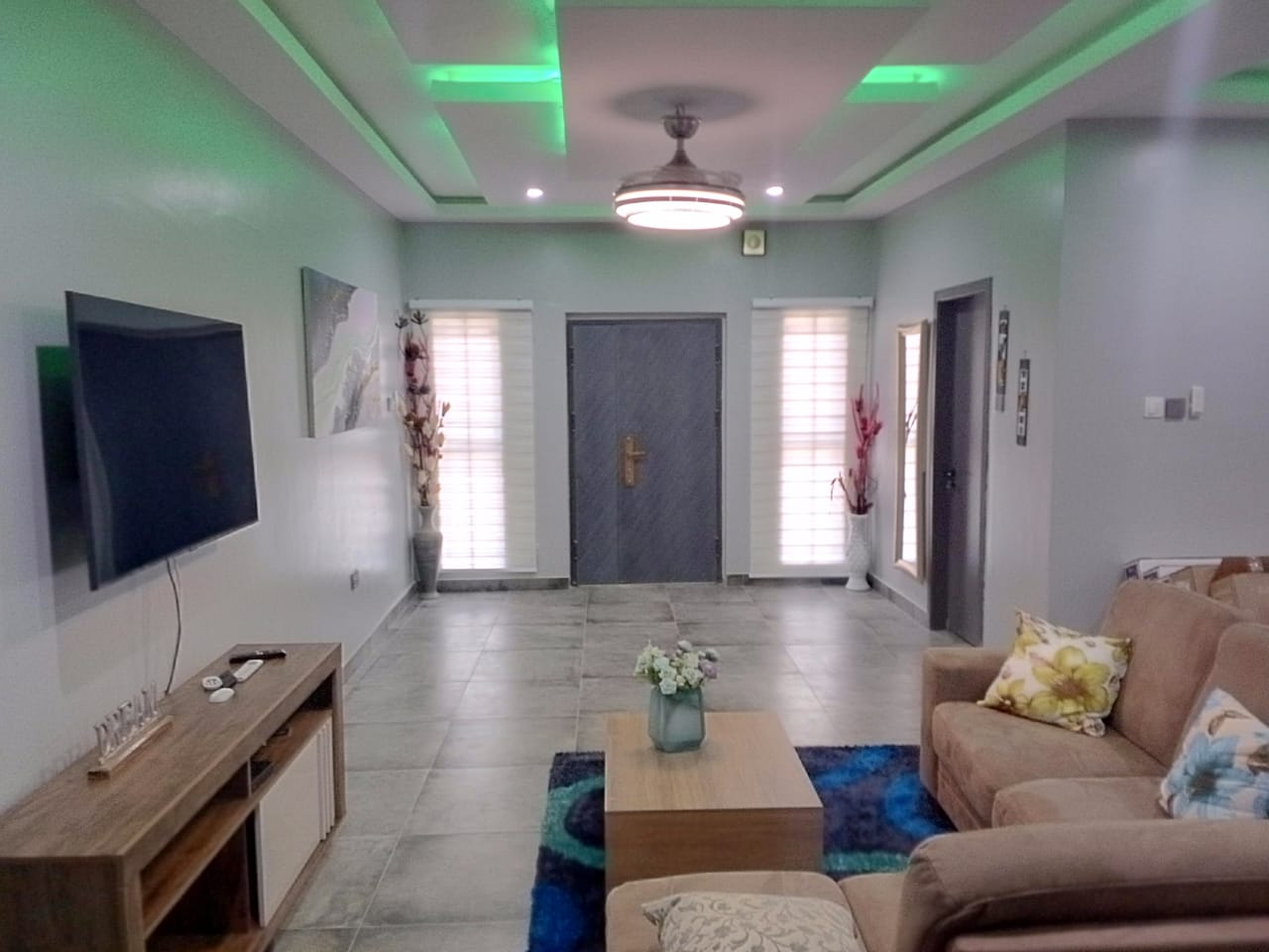 3 BEDROOMS FURNISHED APARTMENT FOR RENT AT AGBOGBA