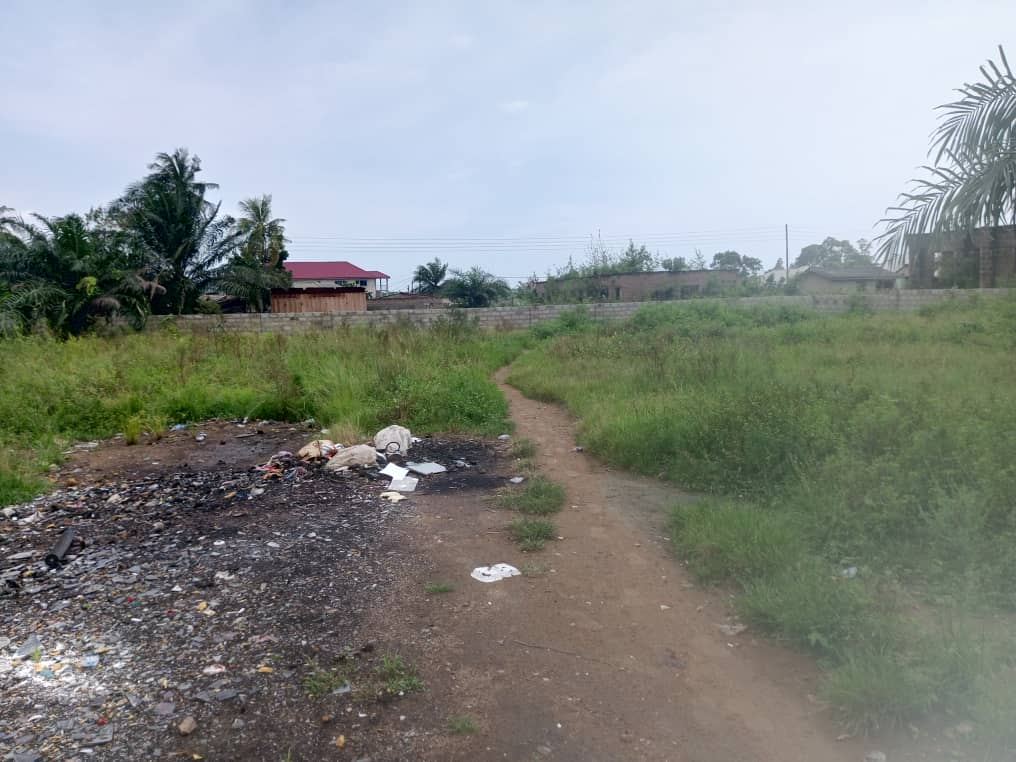 3 Plots of Roadside Land For Sale at Adjen Kotoku
