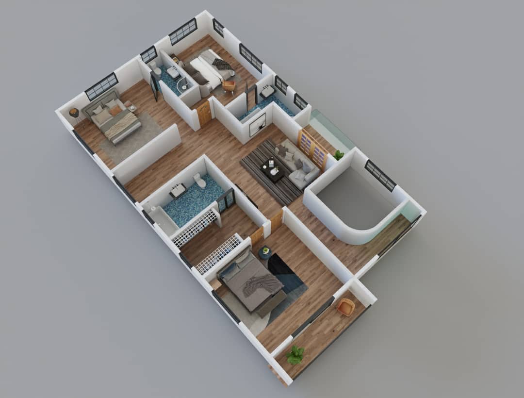 4 Bedroom House With 1 Room Boys Quarters for Sale At East Legon-Mempeasem