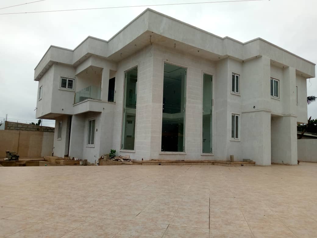 Newly Built Five 5-Bedroom Self Compound House With 1-Bedroom Boy's Quarters for Sale in Agbogba