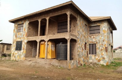 Uncompleted 13 Bedroom House on 3 Plots of Land for sale