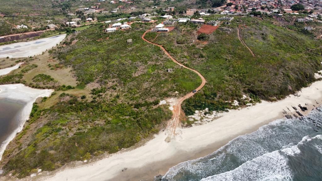 Beachfront Land For Sale at Gomua Otuam in the Central Region