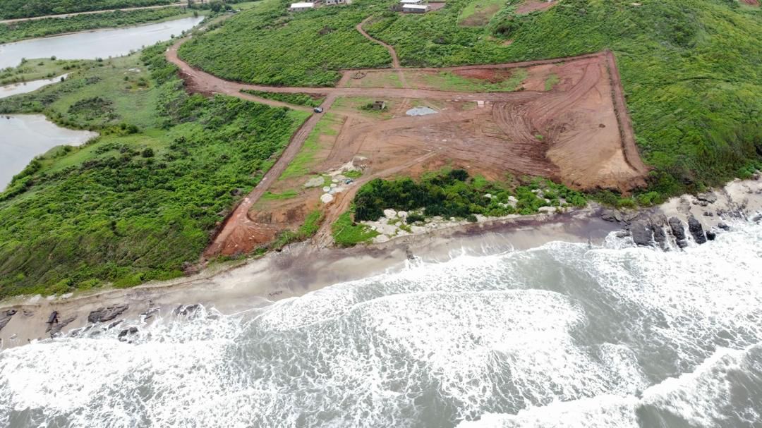 Beachfront Land For Sale at Gomua Otuam in the Central Region