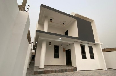 Brand New Modern Styled Four (4) Bedroom House With a Boys Quarters for Sale At Tse Addo