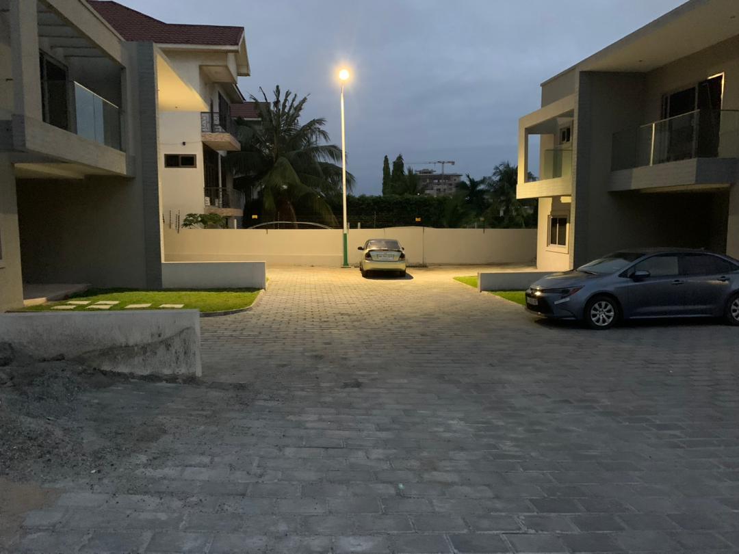 Fully Furnished Four (4) Bedroom Townhouse with Boys' Quarters For Rent in a Gated Community at Cantonments