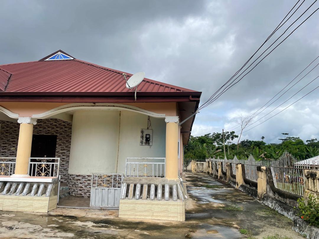 Eight (8) Bedroom House on 2 Plots of Land For Sale at New Edubease Adansi-Anweaso
