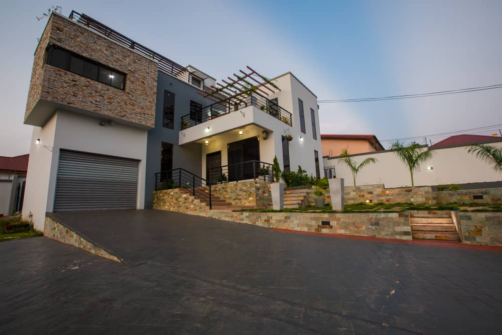 Four 4-Bedroom House Ensuite Available for Sale At Ashongman / Kwabenya Hills