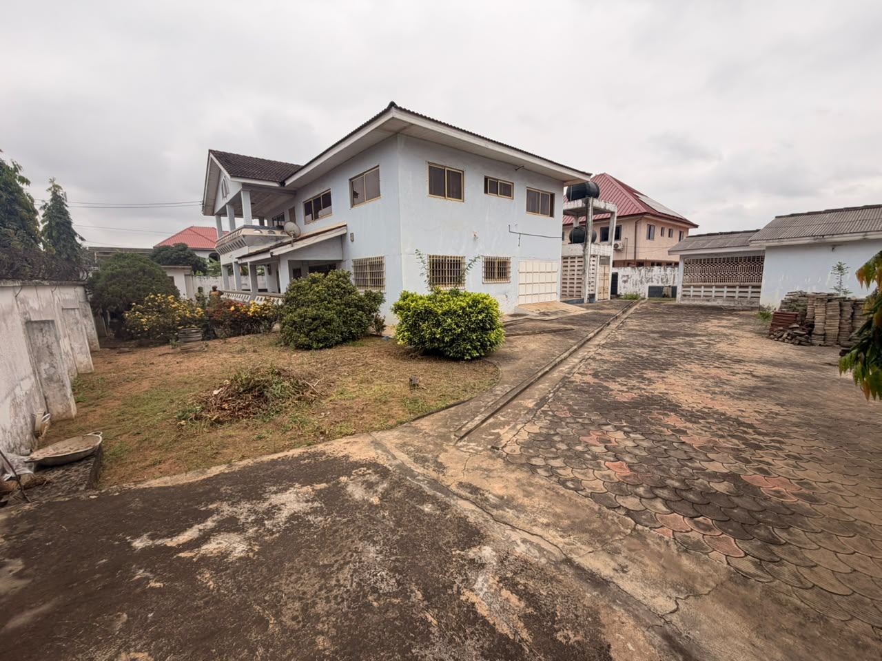 Five (5) Bedroom House with Boys' Quarters For Sale at Ofankor Barrier