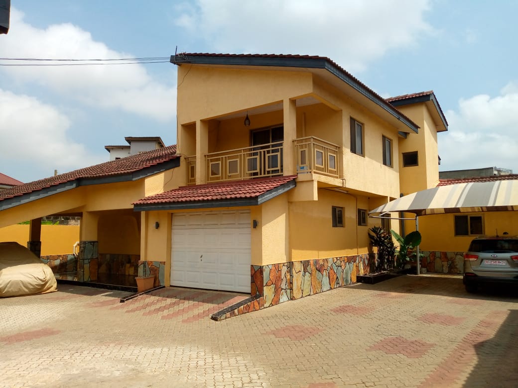 Five (5) Bedroom House With One (1) Bedroom Boy’s Quarters for Sale At East Legon