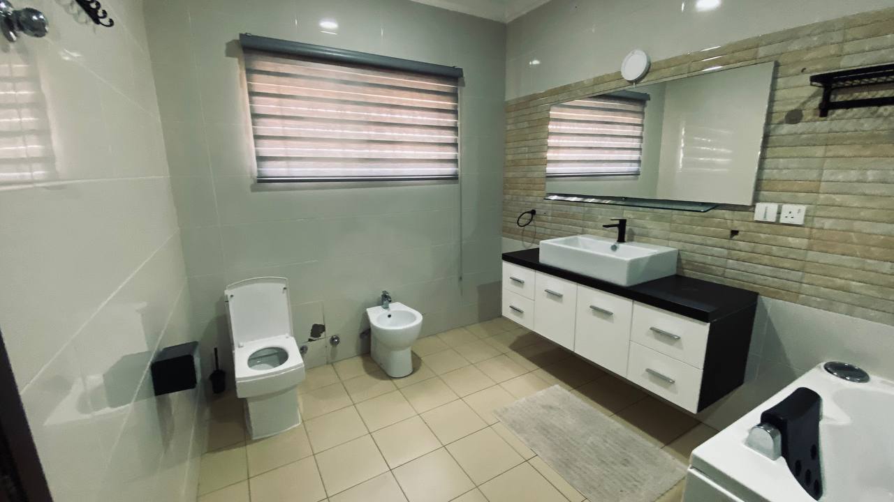 Five (5) Bedroom Fully Furnished Townhouse with Boys' Quarters For Rent in a Gated Community at Cantonments