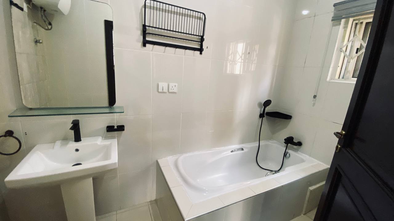 Five (5) Bedroom Fully Furnished Townhouse with Boys' Quarters For Rent in a Gated Community at Cantonments