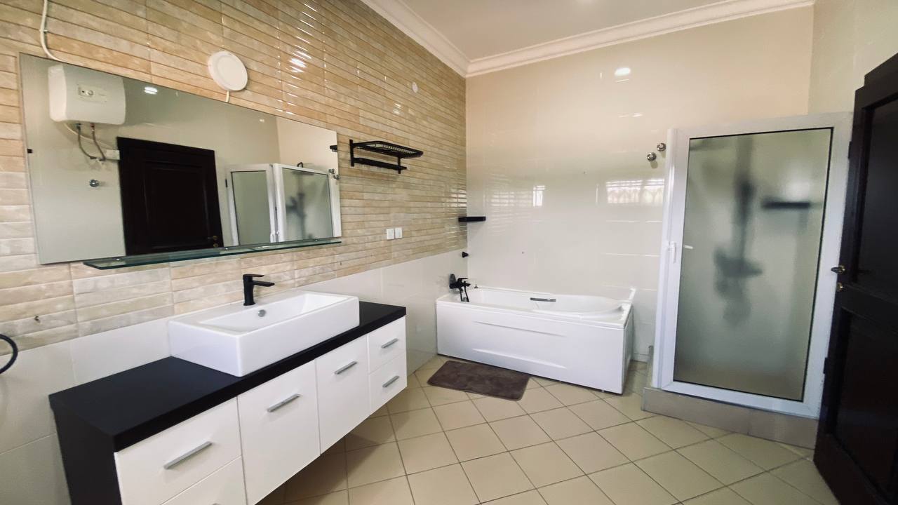 Five (5) Bedroom Fully Furnished Townhouse with Boys' Quarters For Rent in a Gated Community at Cantonments