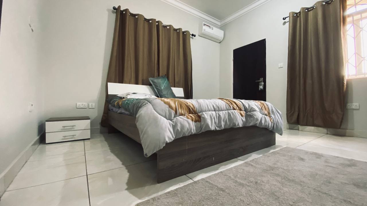 Five (5) Bedroom Fully Furnished Townhouse with Boys' Quarters For Rent in a Gated Community at Cantonments