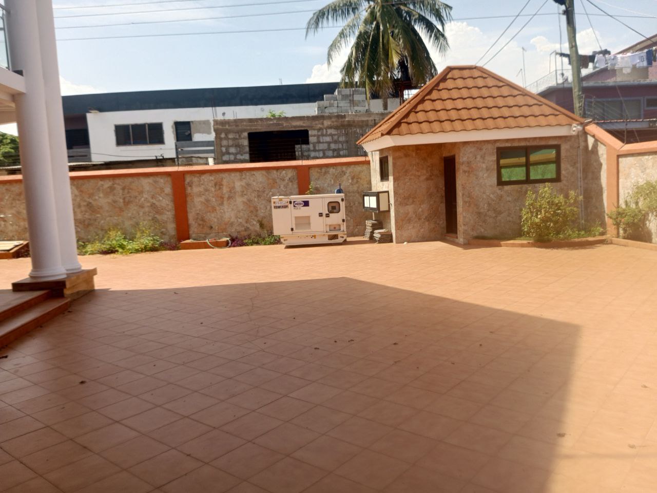 Five (5) Bedroom House with 2 Boys' Quarters For Rent at Dzorwulu