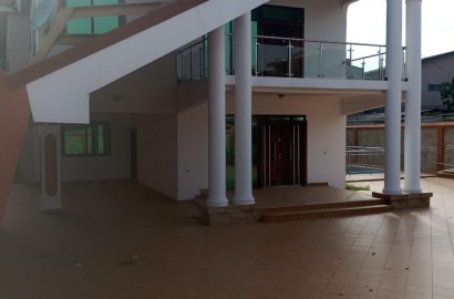 Five (5) Bedroom House with 2 Boys' Quarters For Rent at Dzorwulu