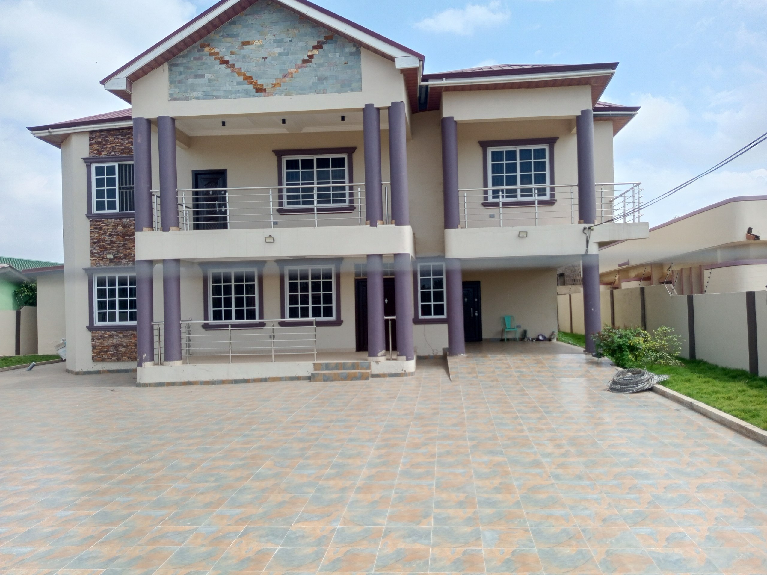 Five (5) Bedroom House with Boys Quarters For Rent at Ashaley Botwe Nmai Dzor