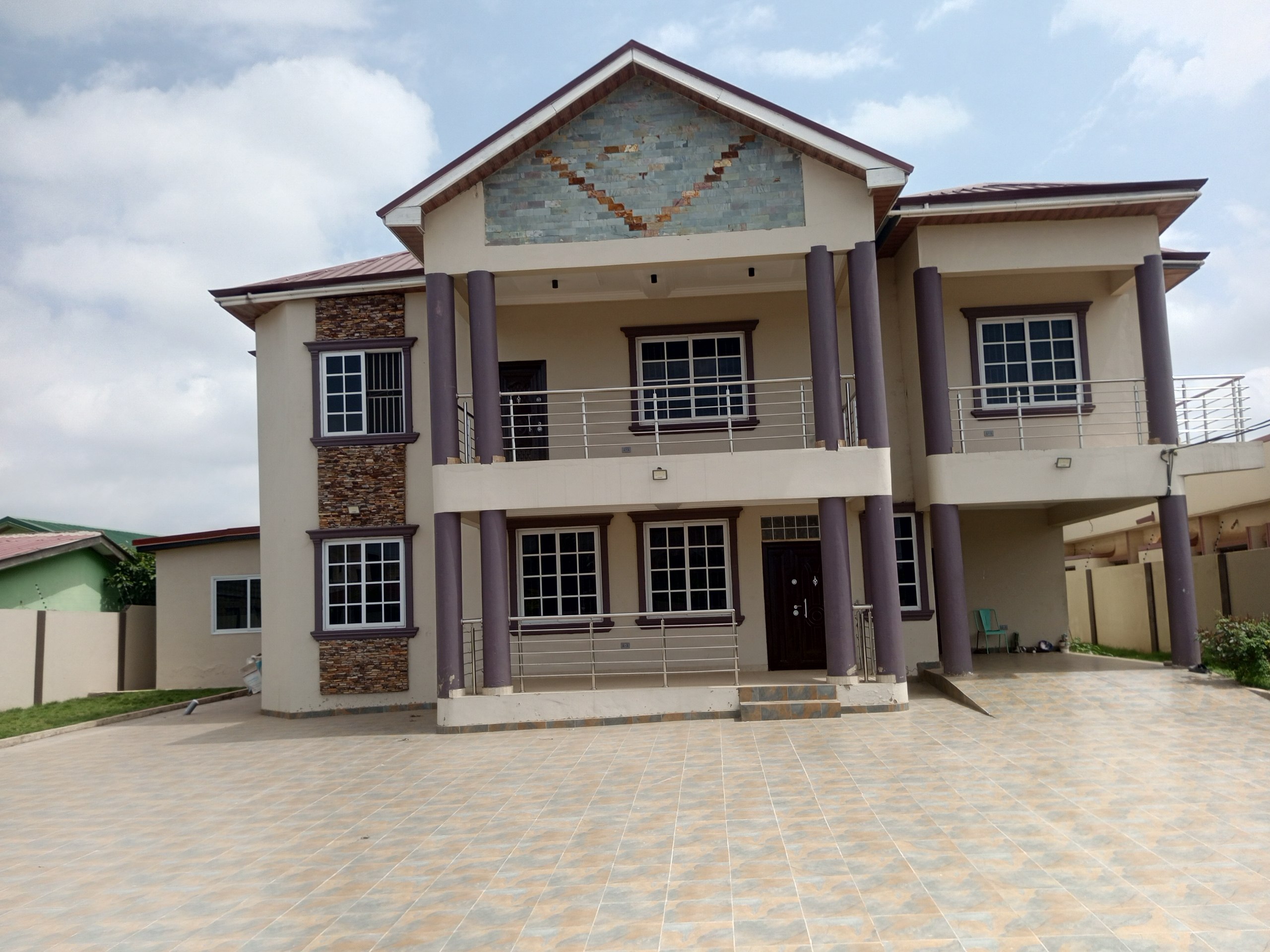 Five (5) Bedroom House with Boys Quarters For Rent at Ashaley Botwe Nmai Dzor