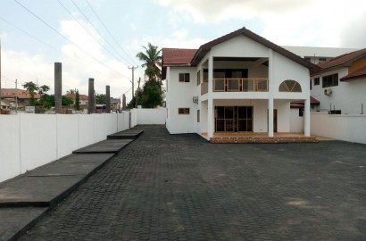 Five (5) Bedroom House with Boys Quarters For Rent at East Legon