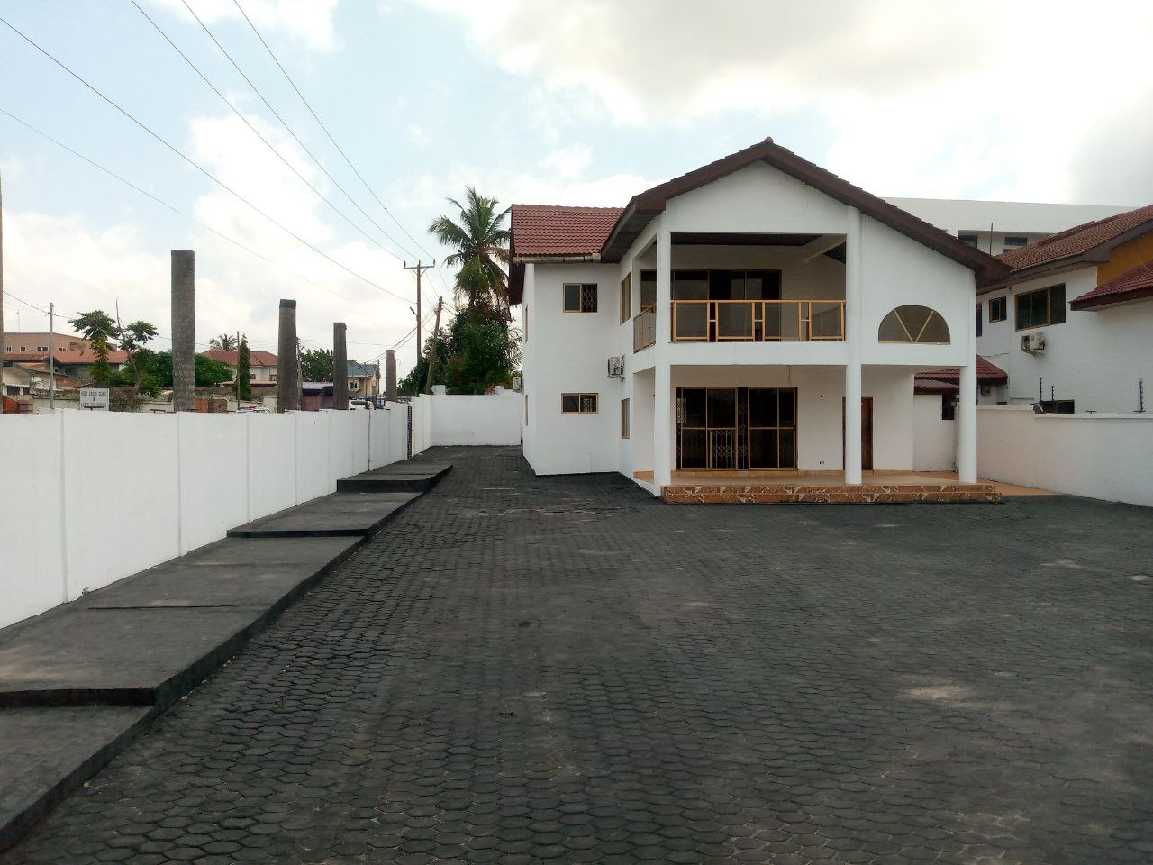 Five (5) Bedroom House with Boys Quarters For Rent at East Legon