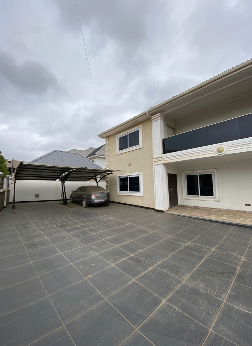 Five (5) Bedroom House with  Boys' Quarters For Rent at Spintex