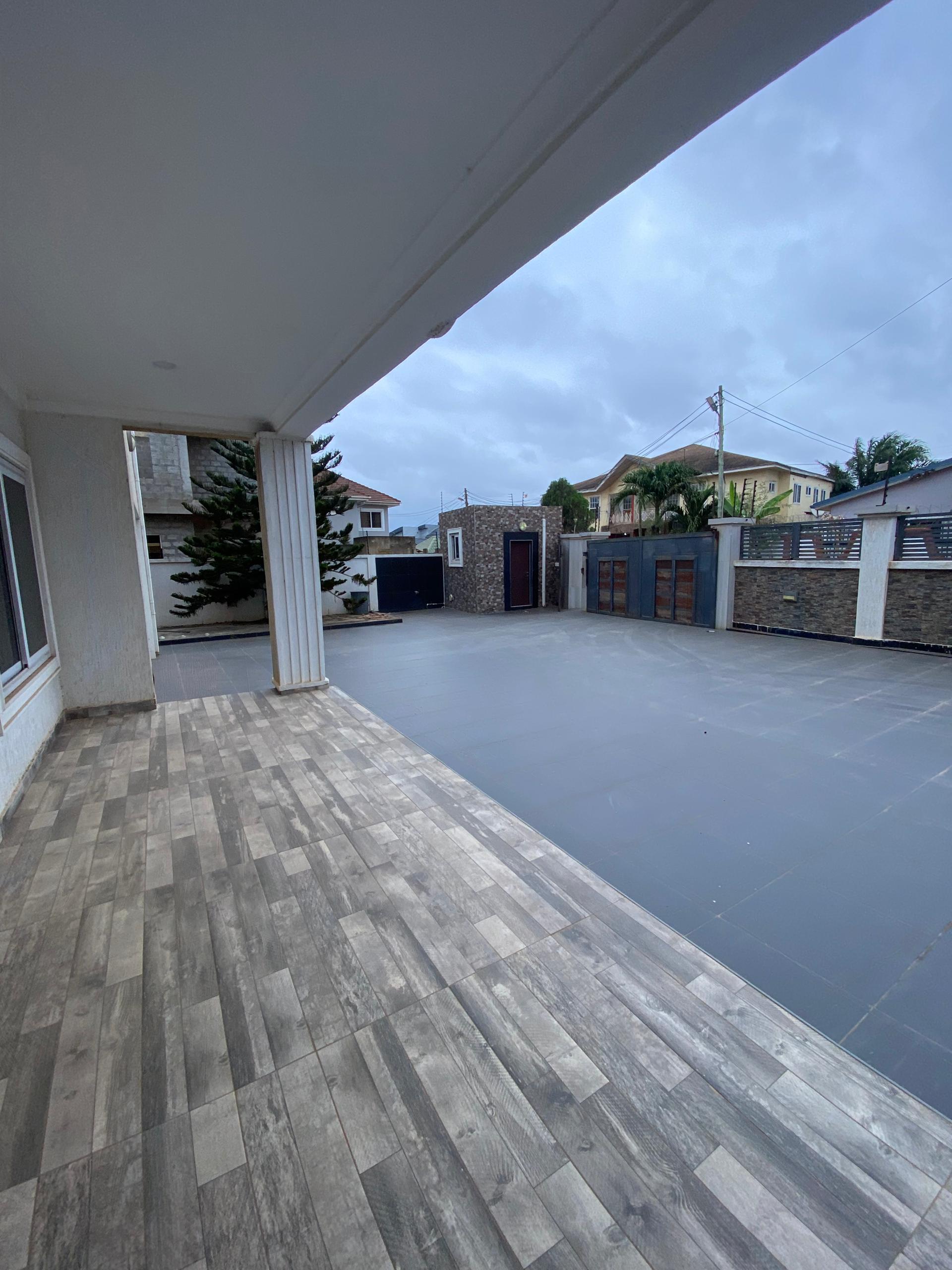 Five (5) Bedroom House with  Boys' Quarters For Rent at Spintex