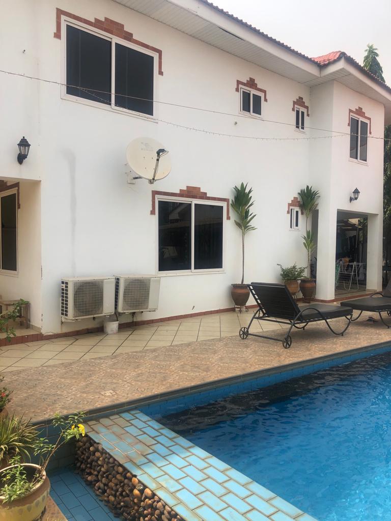 Five (5) Bedroom House with Boys Quarters For Sale at East Legon Adjiringanor