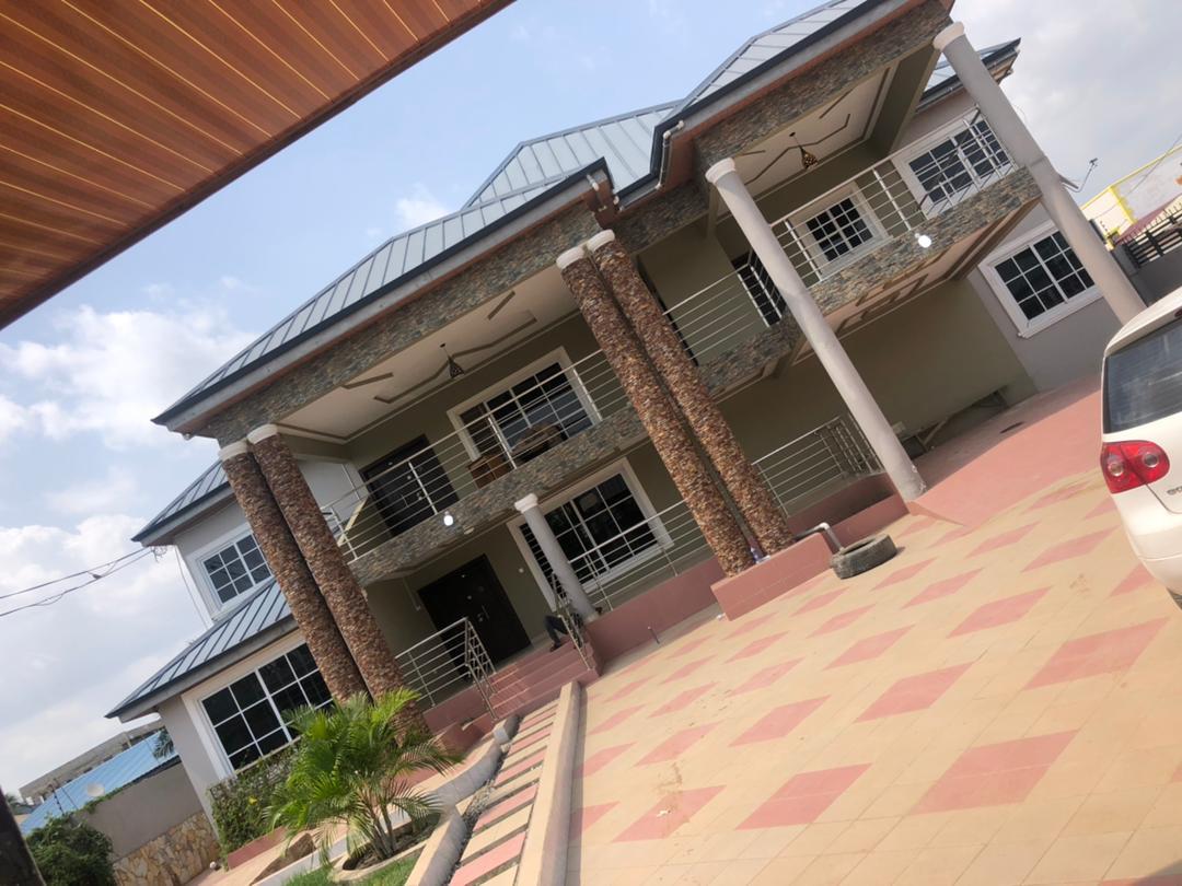 Five (5) Bedroom House with Staff Quarters For Sale at Amasaman