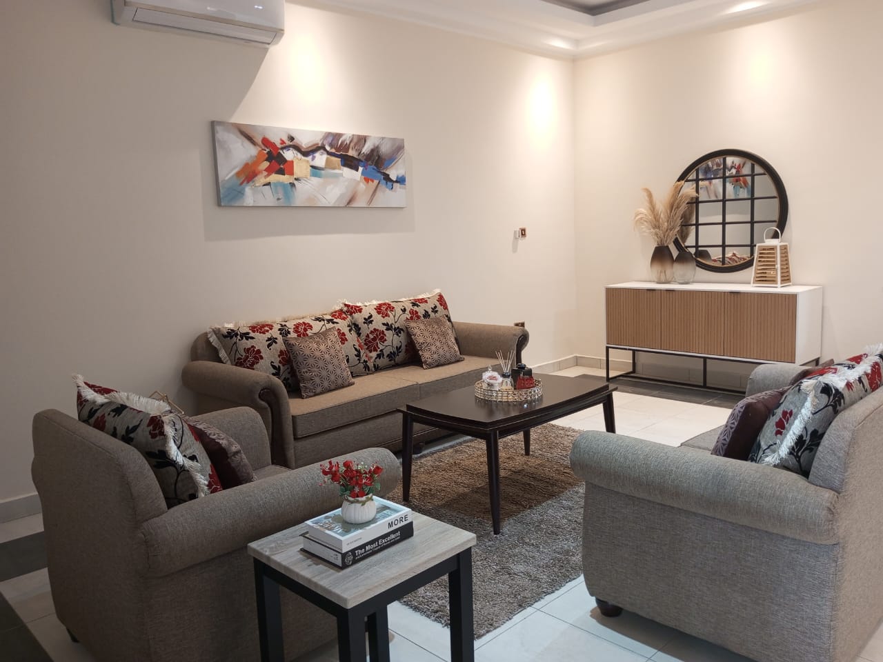 Four (4) Bedroom Fully Furnished Apartment for Rent at Spintex (Newly Built)