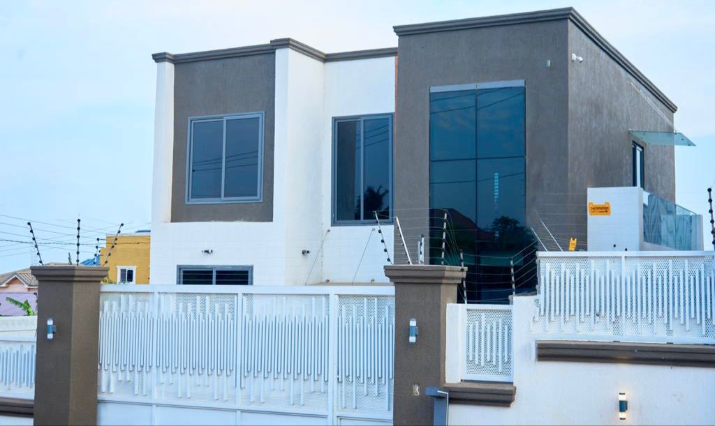 Four 4-Bedroom Fully Furnished Townhouses in a Gated Community for Sale at Tse Addo
