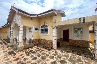 Four 4-Bedroom House With 2 Boy’s Quarters for Rent at Spintex