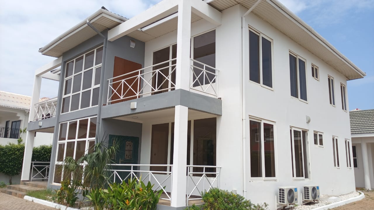 Four (4) Bedroom House with 2 Boys' Quarters For Sale in a Gated Community at Cantonments