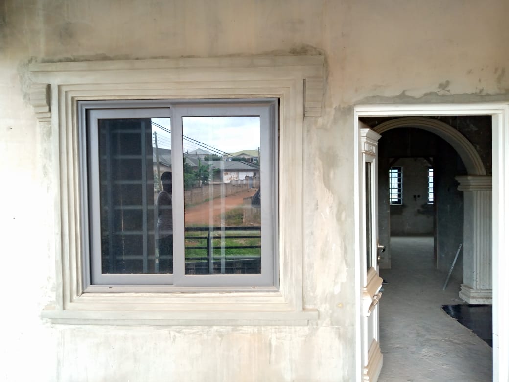 Four 4-Bedroom House With Factory for Sale at Kwabenya