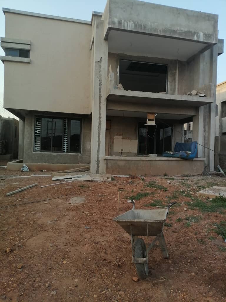Four 4-Bedroom House With Home Office Space for Sale at Spintex