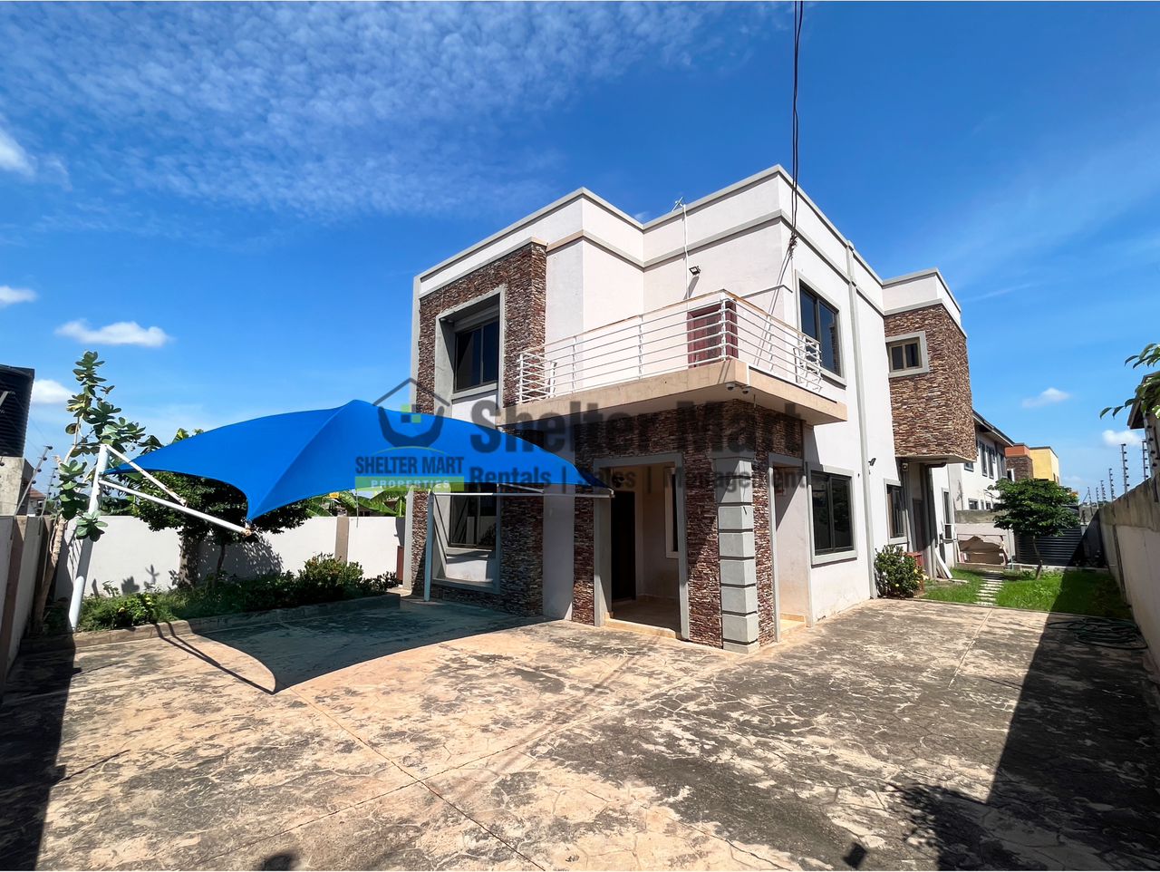 Four (4) Bedroom House With One (1) Bedroom Boy's Quarters for Sale at Ashongman Estates