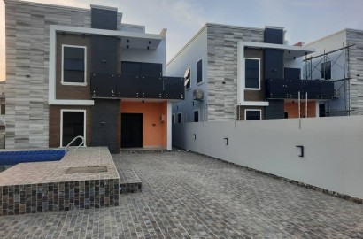 Four (4) Bedroom House With One (1) Boys Quarters for Sale at East Legon (Newly Built)