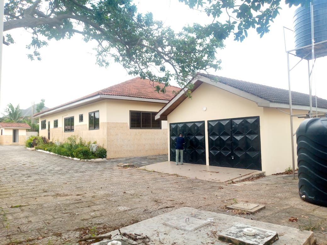 Four 4-Bedroom Self Compound with Boy’s Quarters for Rent at West Legon