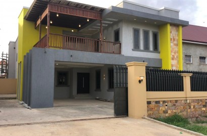 Four (4) Bedroom Semi-Furnished House for Renst at Tse Addo