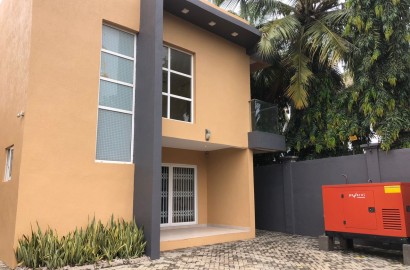 Four 4-Bedroom Townhouse with Staff Quarters For  Rent at Labone