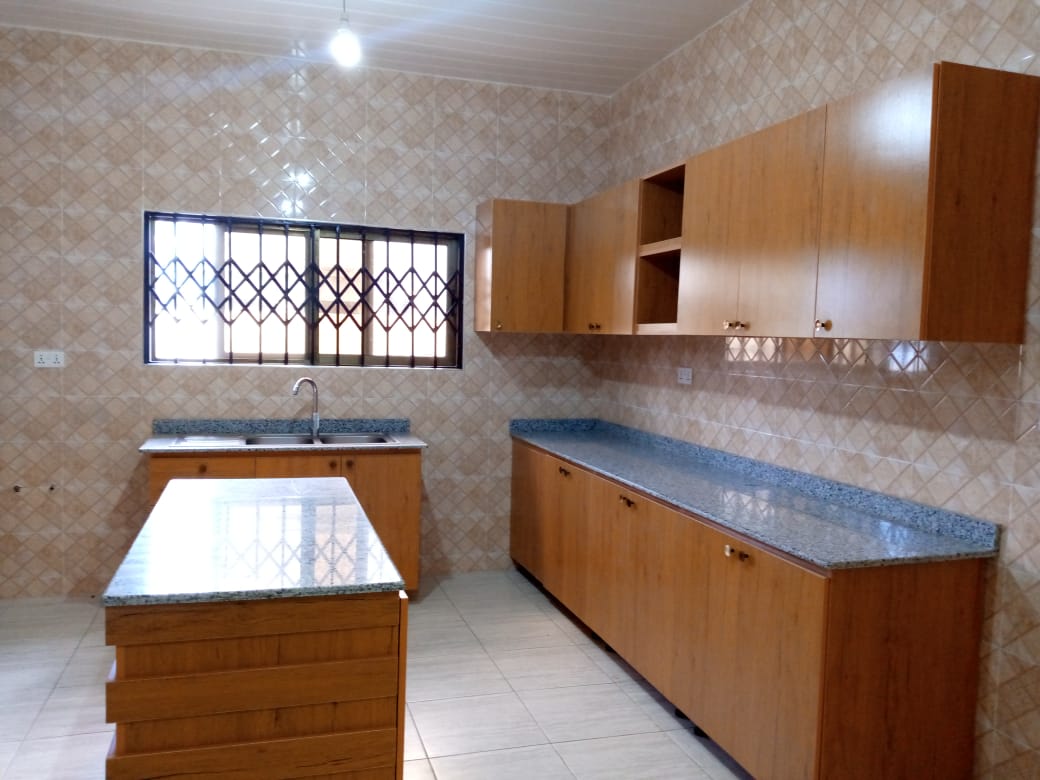 Four 4-Bedroom Unfurnished Self Compound House for Rent at Pantang