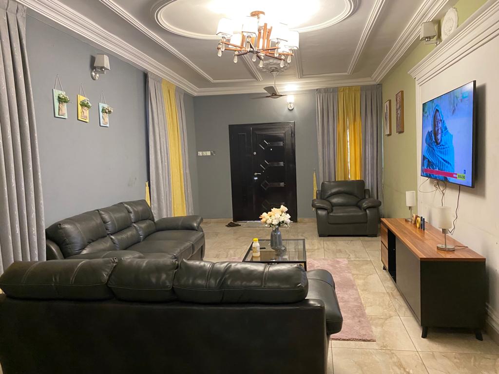 Four (4) Bedrooms Fully Furnished House for Rent At Cfc Estate