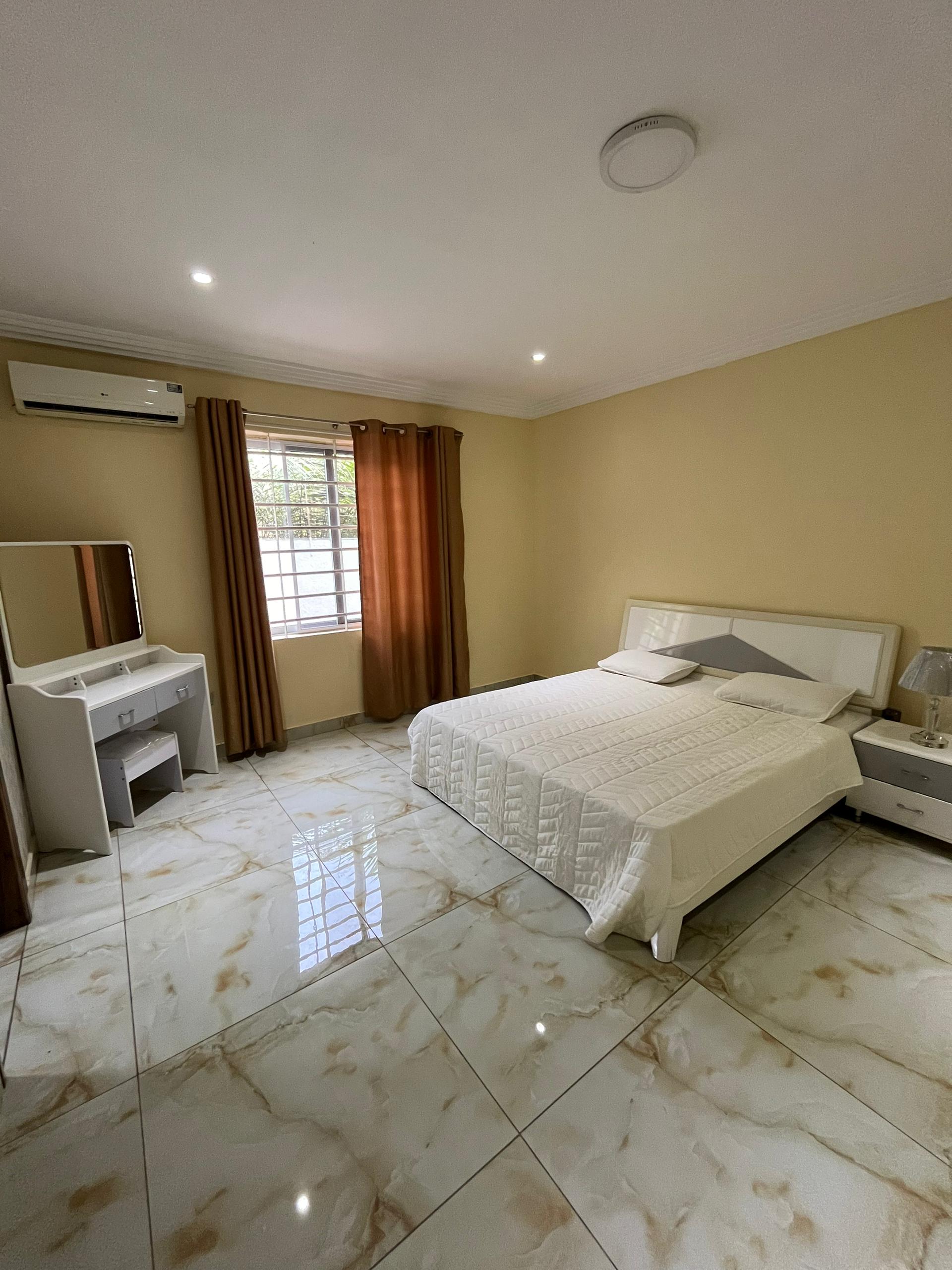 Four (4) Bedroom Fully Furnished House For Rent at Adjiringanor