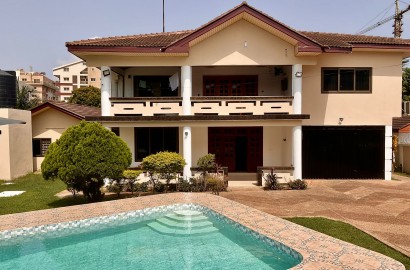 Four (4) Bedroom Fully Furnished House with 2 Boys' Quarters For Rent at Airport Residential Area