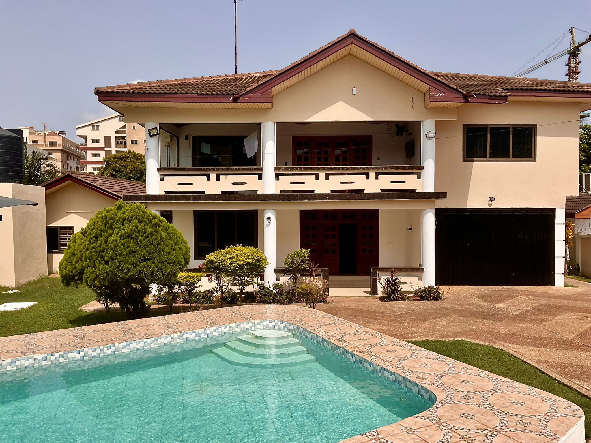 Four (4) Bedroom Fully Furnished House with 2 Boys' Quarters For Rent at Airport Residential Area