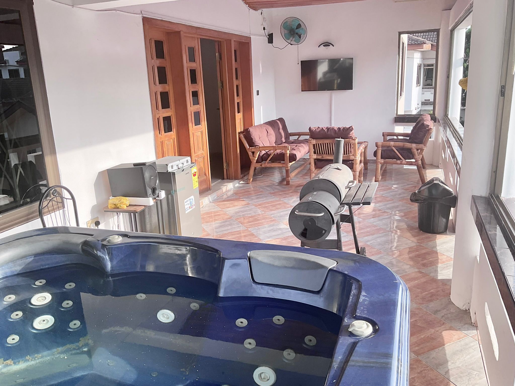 Four (4) Bedroom Fully Furnished House with 2 Boys' Quarters For Rent at Airport Residential Area